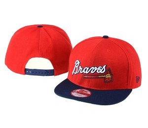 Atlanta Braves MLB Snapback Hat 60D2